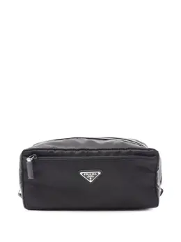Prada Pre-Owned: Чёрный клатч 