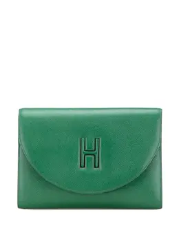 Hermès Pre-Owned: Зелёный клатч 