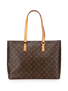 Louis Vuitton Pre-Owned: Коричневая сумка-шоппер 