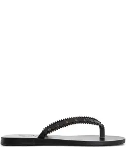 Ancient Greek Sandals: Чёрные сандалии 