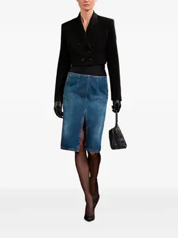 Elisabetta Franchi: Джинсовая юбка 