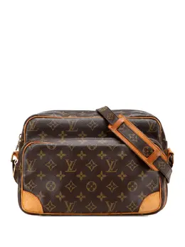 Louis Vuitton Pre-Owned: Коричневая сумка через плечо 