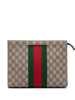 Gucci Pre-Owned: Коричневый клатч 