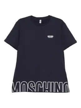 Moschino: Хлопковая футболка 