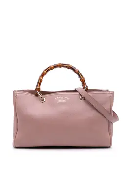 Gucci Pre-Owned: Розовая сумка-шоппер 