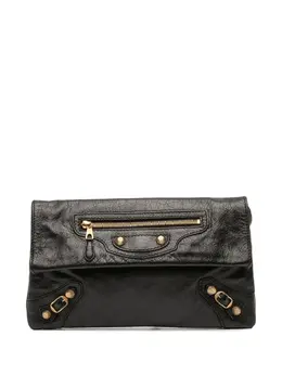 Balenciaga Pre-Owned: Чёрный клатч 