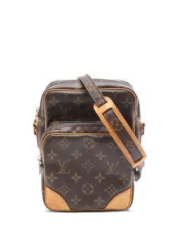 Louis Vuitton Pre-Owned: Коричневая сумка через плечо 