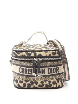 Christian Dior Pre-Owned: Сумка с леопардовым принтом 