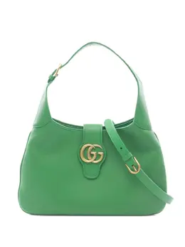 Gucci Pre-Owned: Зелёная сумка 