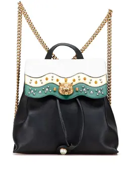 Gucci Pre-Owned: Чёрный рюкзак 