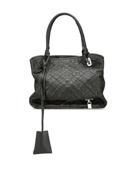 Louis Vuitton Pre-Owned: Зелёная сумка-шоппер 