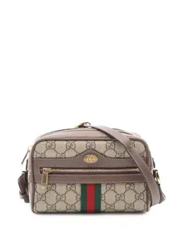 Gucci Pre-Owned: Коричневая сумка через плечо 