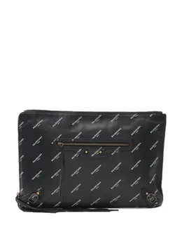 Balenciaga Pre-Owned: Клатч с принтом 