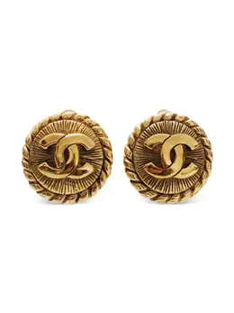 CHANEL Pre-Owned: Серьги 
