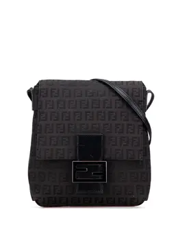 Fendi Pre-Owned: Коричневая сумка через плечо 