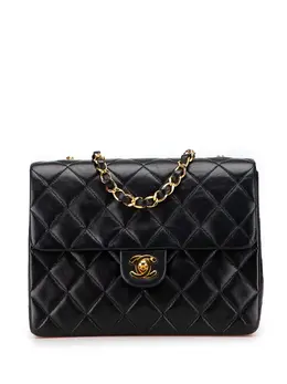 CHANEL Pre-Owned: Чёрная сумка 