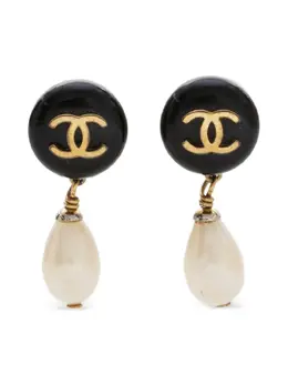 CHANEL Pre-Owned: Серьги 