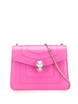 Bvlgari Pre-Owned: Розовая сумка через плечо 