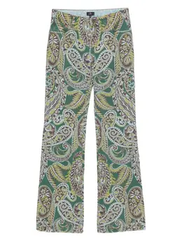 ETRO: Джинсы с принтом 