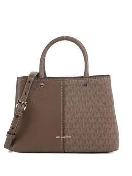 Michael Kors: Коричневая сумка-шоппер 
