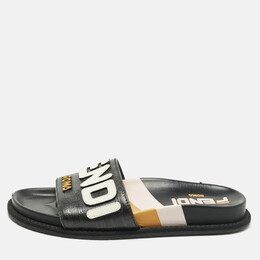 Fendi: Чёрные сандалии  Mania