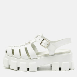 Prada: Белые сандалии 