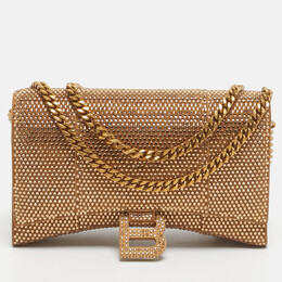Balenciaga: Светлый кошелёк  Hourglass