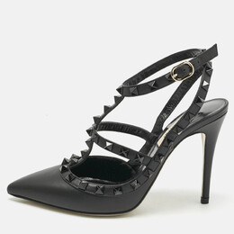 Valentino: Чёрные туфли  Rockstud