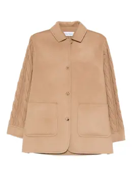 Max Mara: Бежевая куртка 