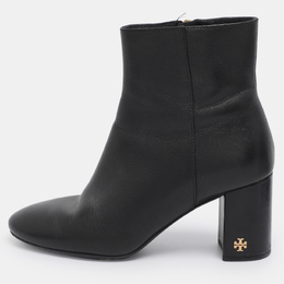Tory Burch: Чёрные ботинки 