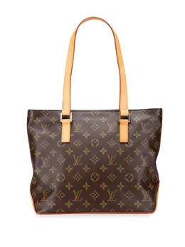 Louis Vuitton Pre-Owned: Коричневая сумка-шоппер 