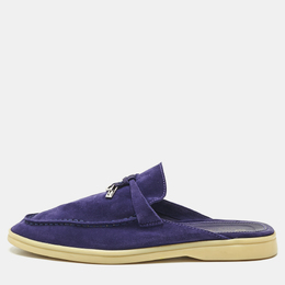 Loro Piana: Голубые сабо 