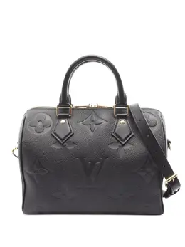 Louis Vuitton Pre-Owned: Чёрная сумка 