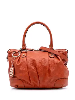 Gucci Pre-Owned: Оранжевая сумка 