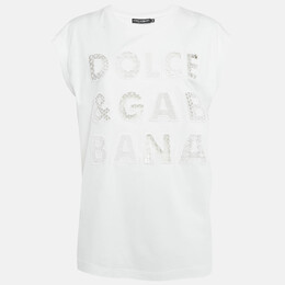 Dolce & Gabbana: Белая футболка  T