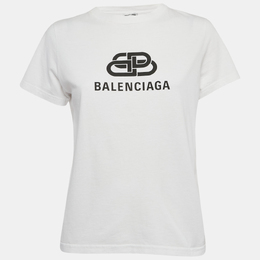 Balenciaga: Белая рубашка  BB