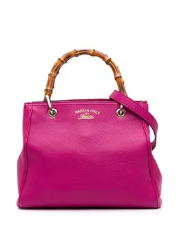 Gucci Pre-Owned: Розовая сумка-шоппер 