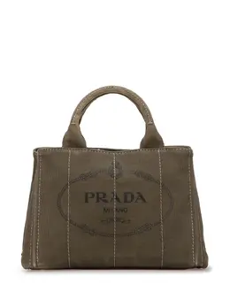 Prada Pre-Owned: Коричневая сумка 