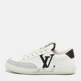 Louis Vuitton: Белые кроссовки 
