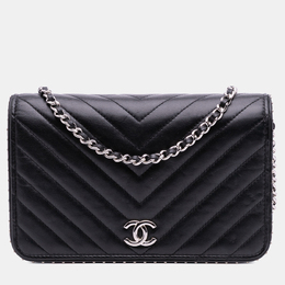 Chanel: Чёрный кошелёк 
