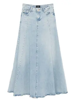 7 For All Mankind: Джинсовая юбка 