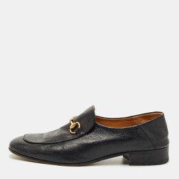 Gucci: Чёрные мокасины  Horsebit