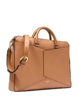 Lancel: Коричневая сумка 