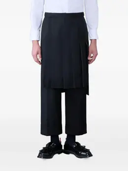 Thom Browne: Чёрные брюки 