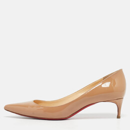 Christian Louboutin: Бежевые туфли 