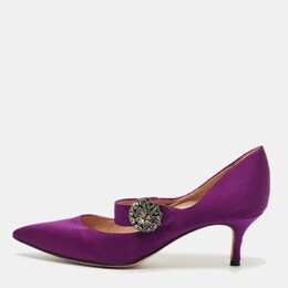 Manolo Blahnik: Фиолетовые туфли 