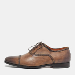 Santoni: Коричневые туфли 