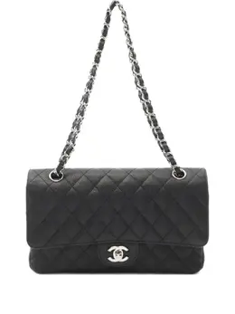CHANEL Pre-Owned: Чёрная сумка 
