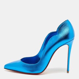 Christian Louboutin: Голубые туфли 