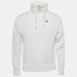 Polo Ralph Lauren: Белый свитшот 